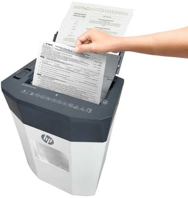 Popieriaus Smulkintuvas - HP Oneshred Automatinis 80CC Baltas/Pilkas