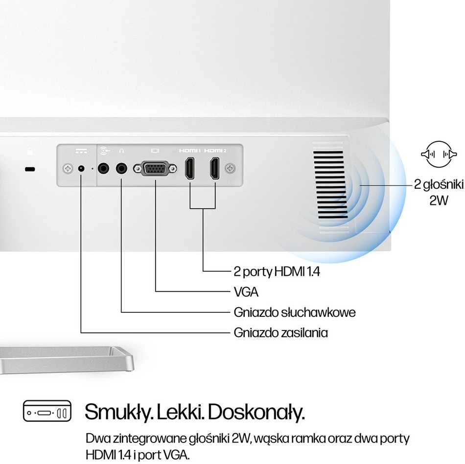 Hewlett Packard (HP) Monitorius - HP Series 5 27" FHD 1920x1080 5ms su Garsiakalbiais HDMI VGA