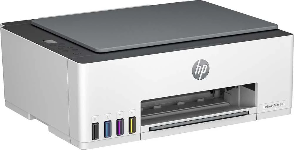 Hewlett Packard (HP) HP Smart Tank 580 Spausdintuvas rašalinis spalvotas MFP A4 22 ppm USB Wi-Fi Bluetooth (SPEC)