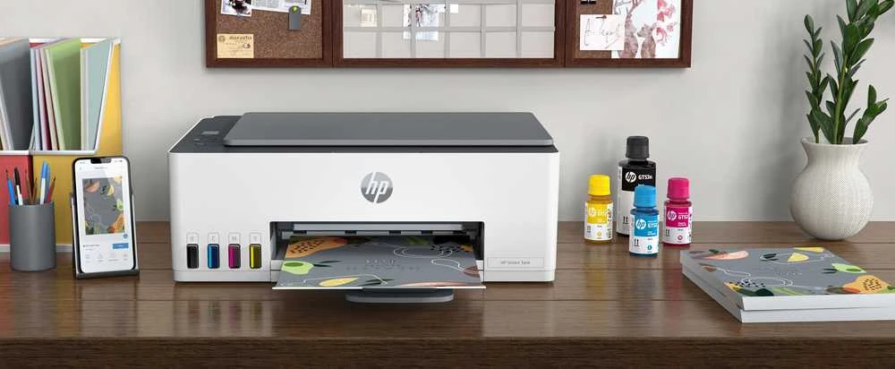 Hewlett Packard (HP) HP Smart Tank 580 Spausdintuvas rašalinis spalvotas MFP A4 22 ppm USB Wi-Fi Bluetooth (SPEC)