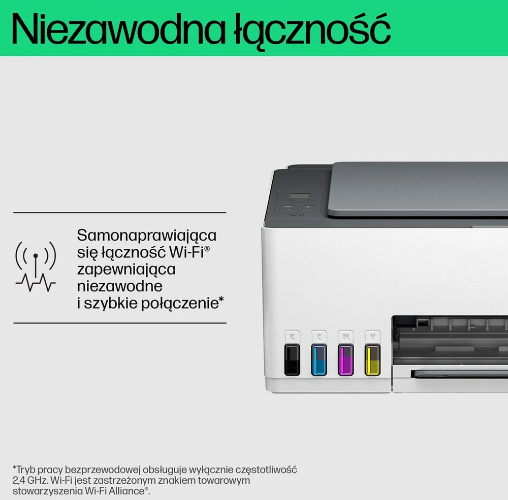Hewlett Packard (HP) HP Smart Tank 580 AiO Print Scan Copy 12/5ppm Spausdintuvas