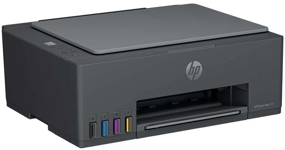 Daugiafunkcis Spausdintuvas - HP Smart Tank 581 Belaidis, Didelio Pajėgumo Rašalo Bakas
