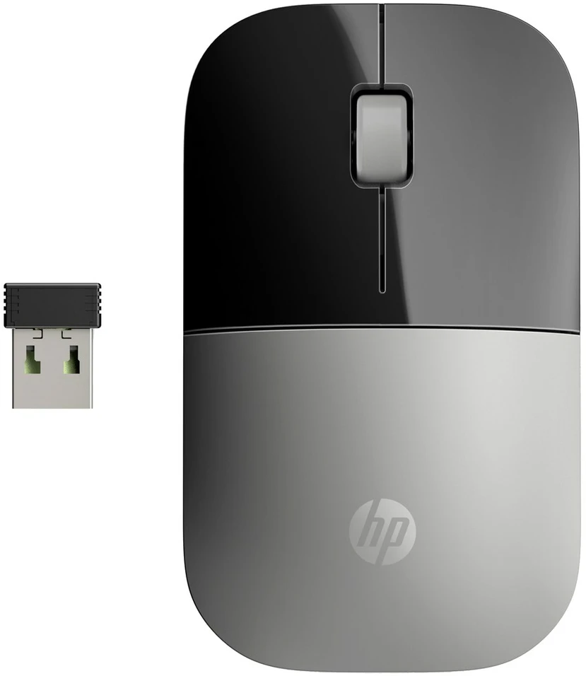 Hewlett Packard (HP) HP Z3700 Sidabrinis Wireless Mouse