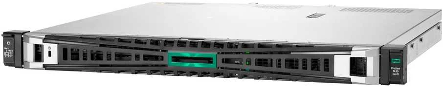 Hewlett Packard (HP) HPE „ProLiant DL20 Gen11 E-2434“ 3,4 GHz 4 c 1 P 32 GB-U 4 SFF 2 x 480 GB SATA SSD 800 W PS ES serveris