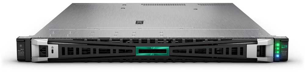 Hewlett Packard (HP) HPE „ProLiant DL325 Gen11 9224“ 2,5 GHz 24c 64GB-R 8SFF MR408i-o 2x480GB SATA SSD 2x1000W RPS ES serveris