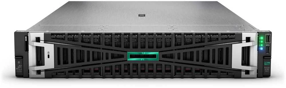 Hewlett Packard (HP) HPE ProLiant DL380 Gen11 6526Y 2.8GHz 16c 1P 128GB-R 8SFF NS204i-u NC BCM57416 2x1000W PS ES serveris