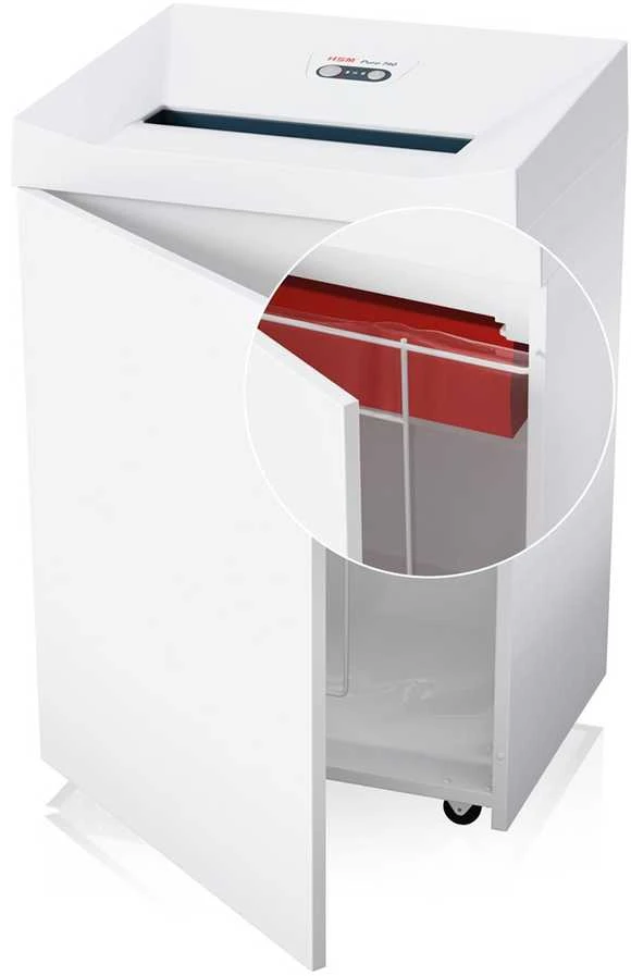 HSM Pure 740 shredder, 145 l, 5,8 mm