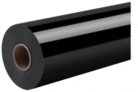Spausdintuvas HTVRONT Glossy Self-Adhesive Film, 30.5 cm x 180 cm (juodas)