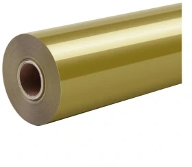Spausdintuvas HTVRONT Glossy Self-Adhesive Film, 30.5 cm x 180 cm (auksinis)