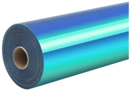 Spausdintuvas HTVRONT Holographic Self-Adhesive Film, 30.5 cm x 90 cm (turquoise)