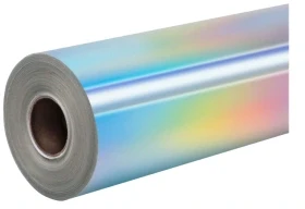 Spausdintuvas HTVRONT Holographic Self-Adhesive Film, 30.5 cm x 90 cm (sidabrinis)