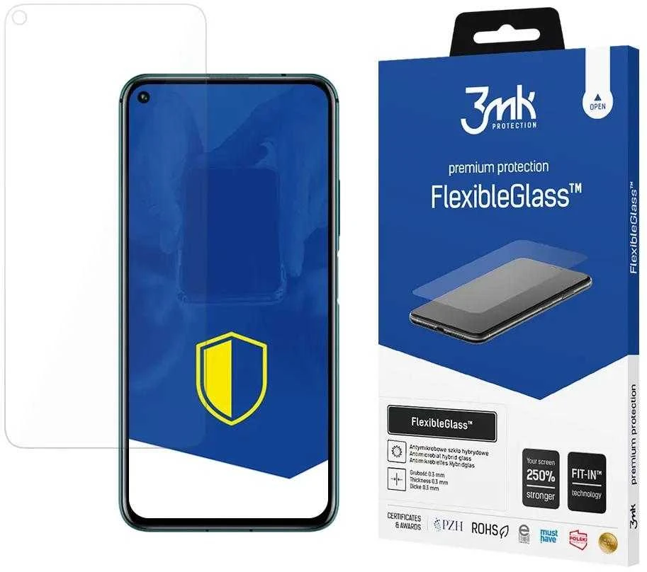 LCD apsauginė plėvelė 3MK Flexible Glass Huawei Nova 5T/Honor 20