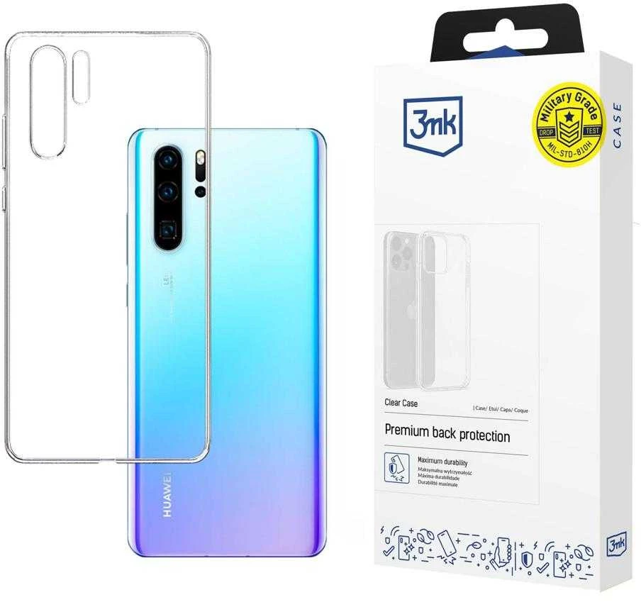Dėklas 3MK skaidraus dėklo galinis dangtelis, Huawei, P30 Pro, TPU, skaidrus