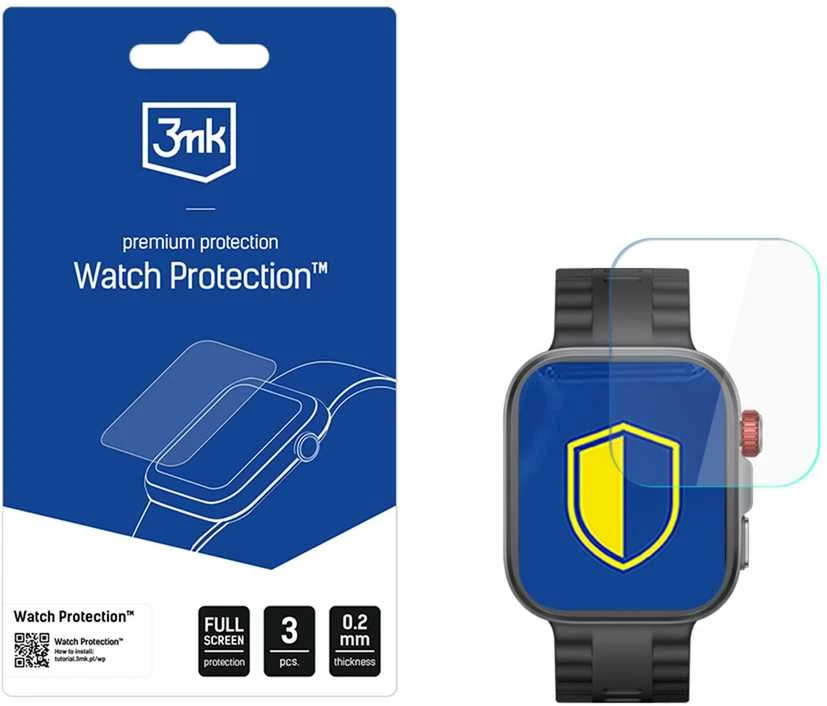 3Mk Apsauginis Išmanusis laikrodis Ekrano apsauga Stiklas 3mk Laikrodžio apsauga Lankstus stiklas Huawei Watch Fit 4 Pro