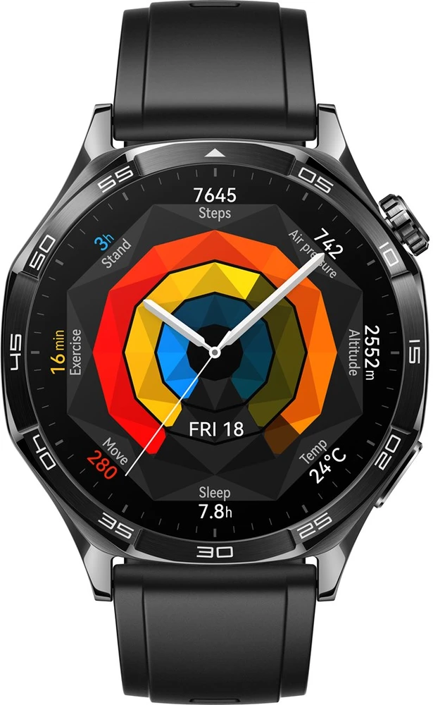 HUAWEI WATCH GT 5 46mm Black Fluoroelastomer Strap