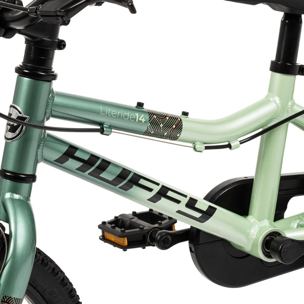 Huffy Literide Alu 14" vaikiškas dviratis, žalias (24205W)