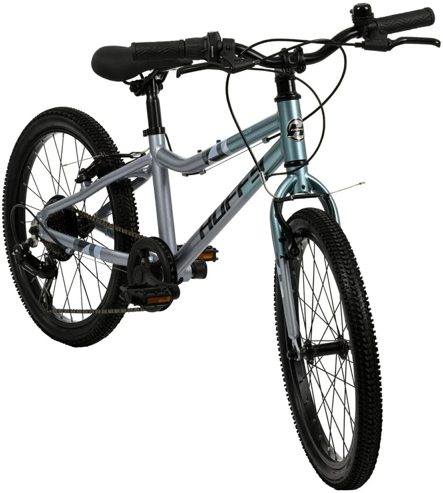Huffy Literide Alu 20” bike, sidabrinis and turquoise (23005W)