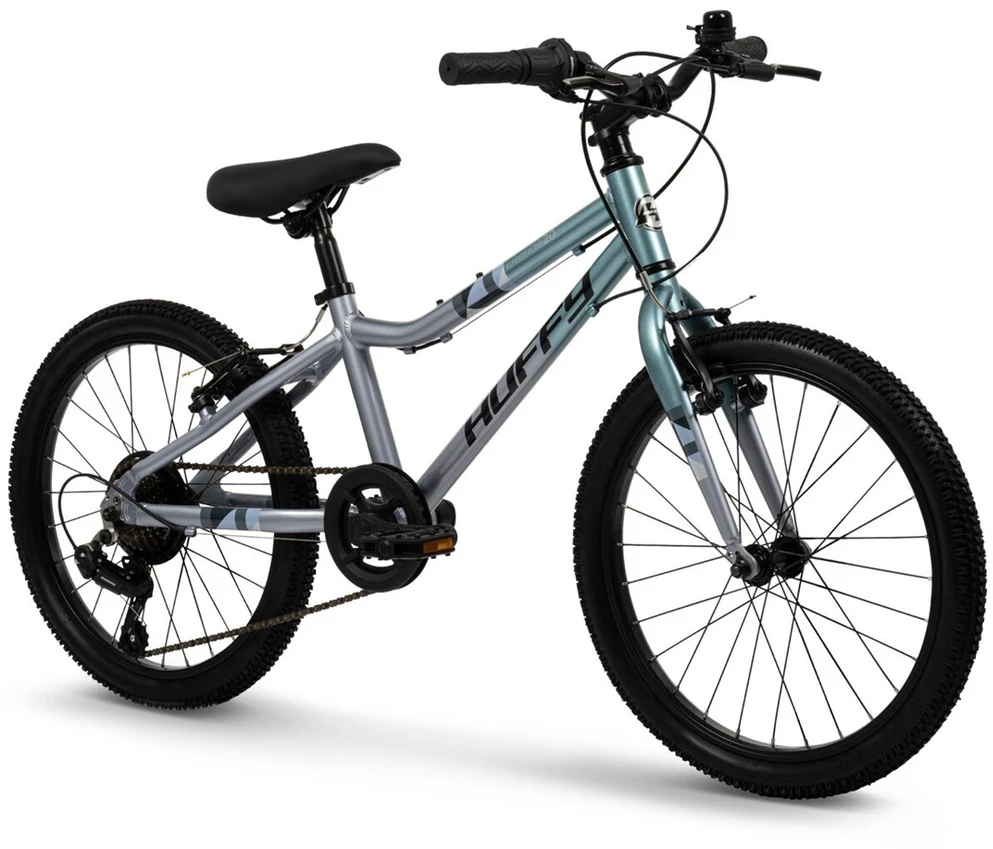 Huffy Literide Alu 20” bike, sidabrinis and turquoise (23005W)