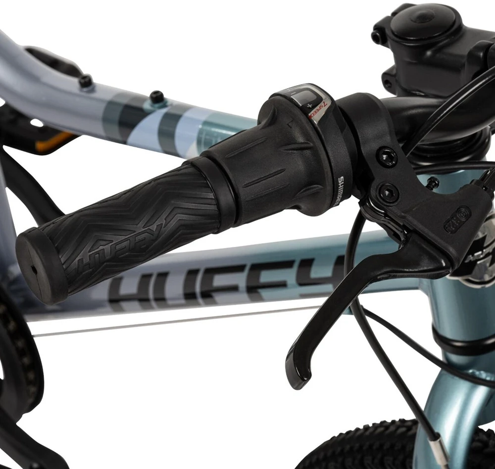 Huffy Literide Alu 20” bike, sidabrinis and turquoise (23005W)