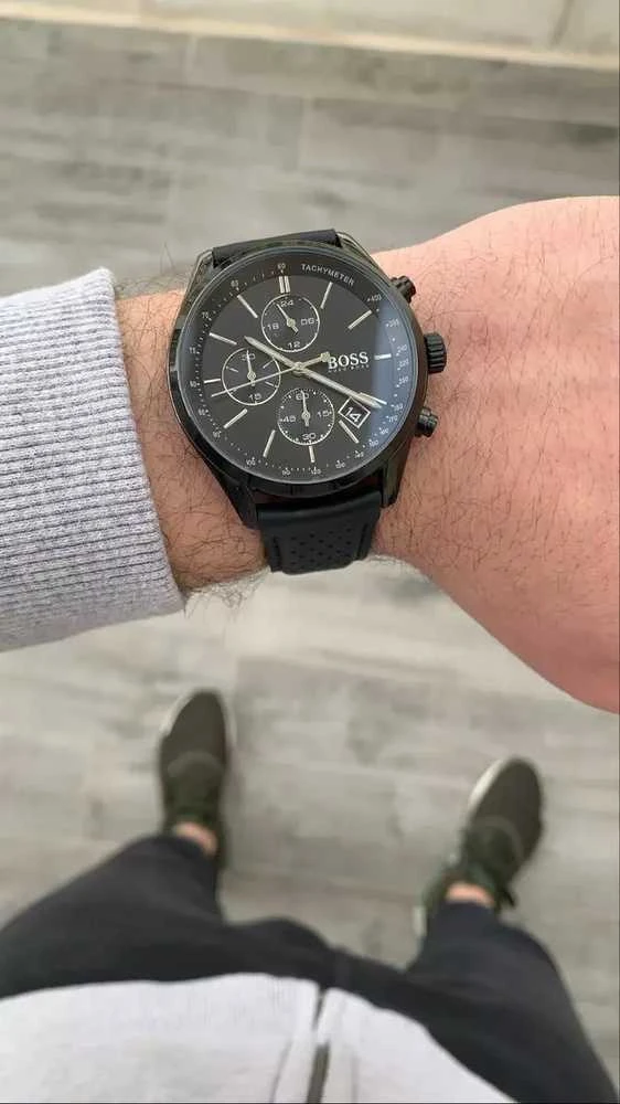 VYRIŠKAS LAIKRODIS HUGO BOSS 1513474 Grand Prix (zh043a)