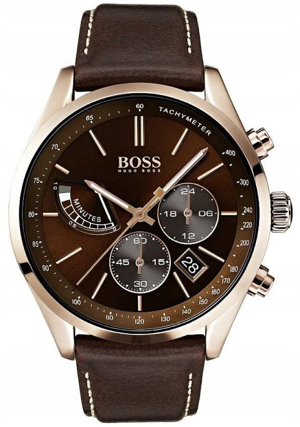LAIKRODIS VYRIŠKAS HUGO BOSS 1513605 GRAND PRIX (zh047a)