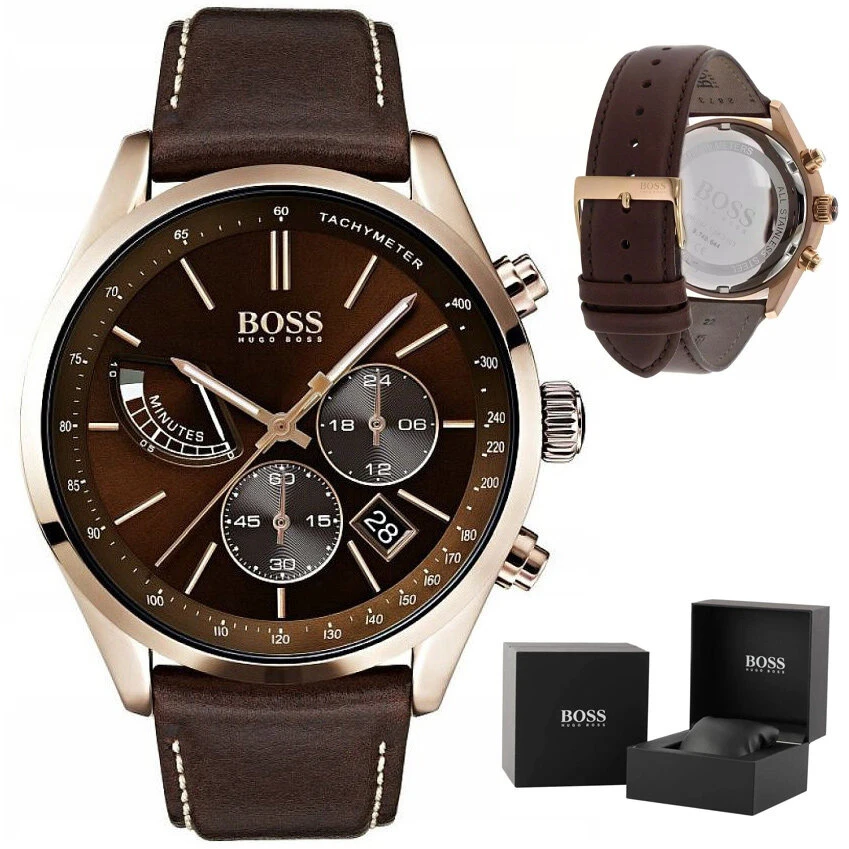 LAIKRODIS VYRIŠKAS HUGO BOSS 1513605 GRAND PRIX (zh047a)