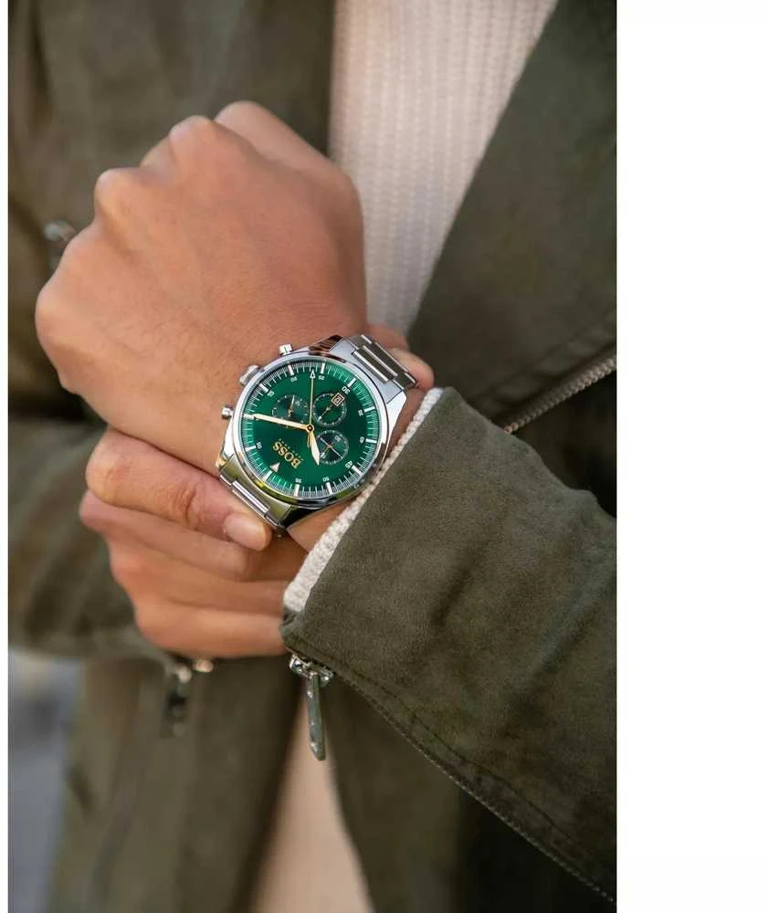Laikrodis HUGO BOSS MEN'S WATCH 1513868 - PIONEER (zh016e)