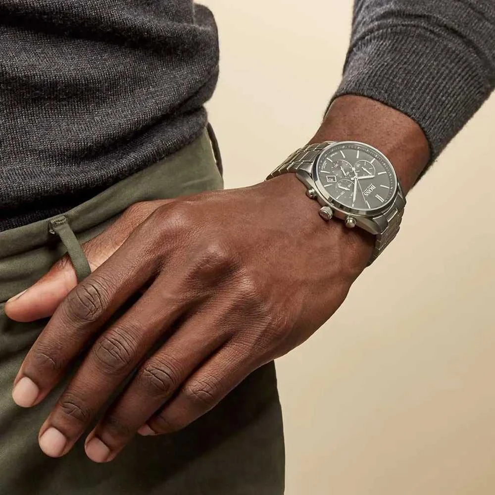 HUGO BOSS vyriškas laikrodis 1513871 CHAMPION (zh052h)