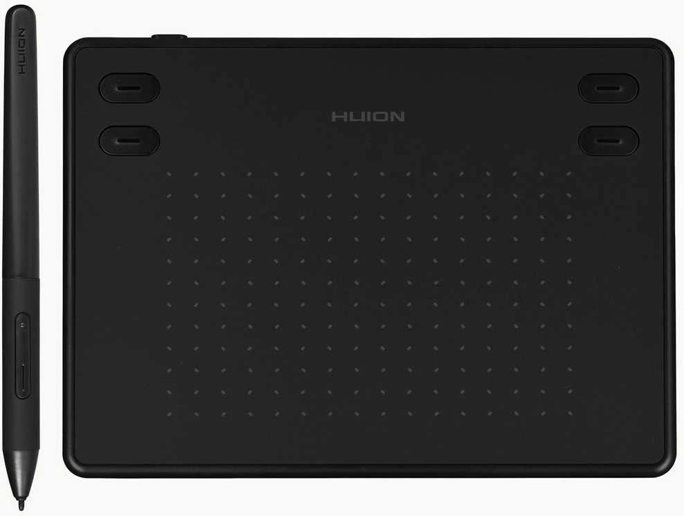 HUION RTE-100-BK grafinė planšetė Judas 5080 lpi 121,9 x 76,2 mm