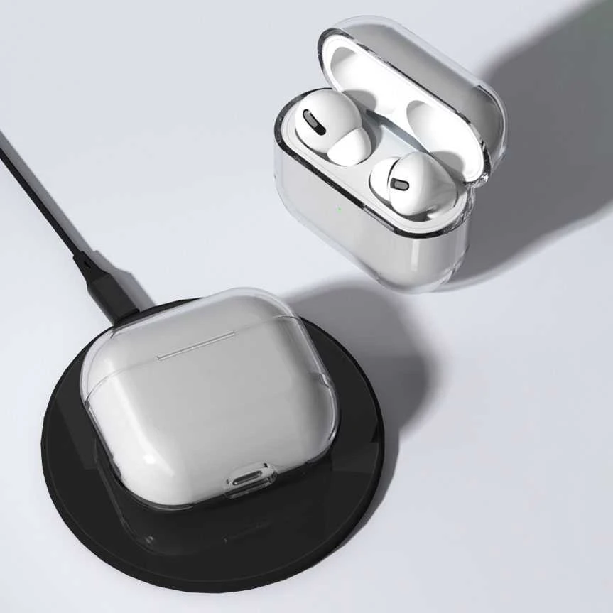 Hurtel dėklas skirtas AirPods 3 hard ir strong dėklas skirtas headphones transparent (case A)
