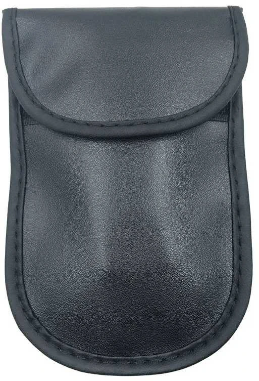 Hurtel Apsaugos nuo vagystės automobilio raktų dėklas radijo blokavimo dėklas be rakto Faraday Box Faraday narvas 14cm su 10cm juodos spalvos