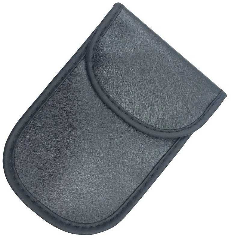 Hurtel Apsaugos nuo vagystės automobilio raktų dėklas radijo blokavimo dėklas be rakto Faraday Box Faraday narvas 14cm su 10cm juodos spalvos