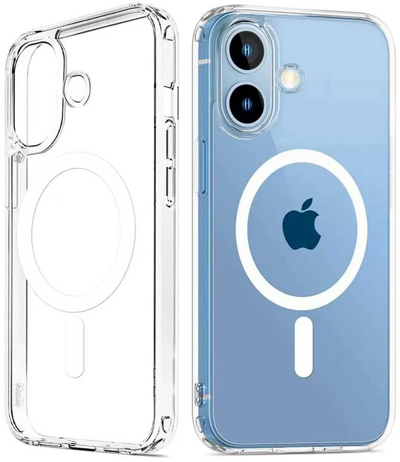Hurtel dėklas telefonui skaidrus MagSafe Apple iPhone 16 Plus - dėklas telefonui skaidrus