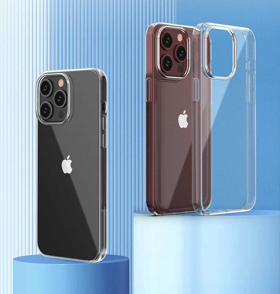 Hurtel Apple iPhone 15 Pro Max dėklas from the Ultra Clear series in dėklas telefonui skaidrus color