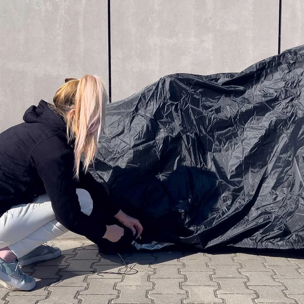 Hurtel Vandeniui atsparus grilio užvalkalas, dviračio dangtis, dviračio užvalkalas, sodo baldų uždangalas, XXL užvalkalas, juodas
