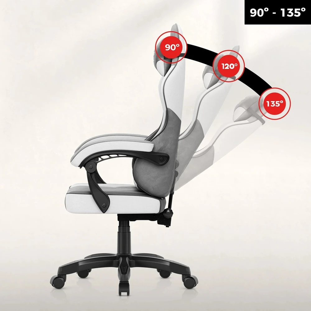 Huzaro Force 2.7 Pilkas Gaming Chair