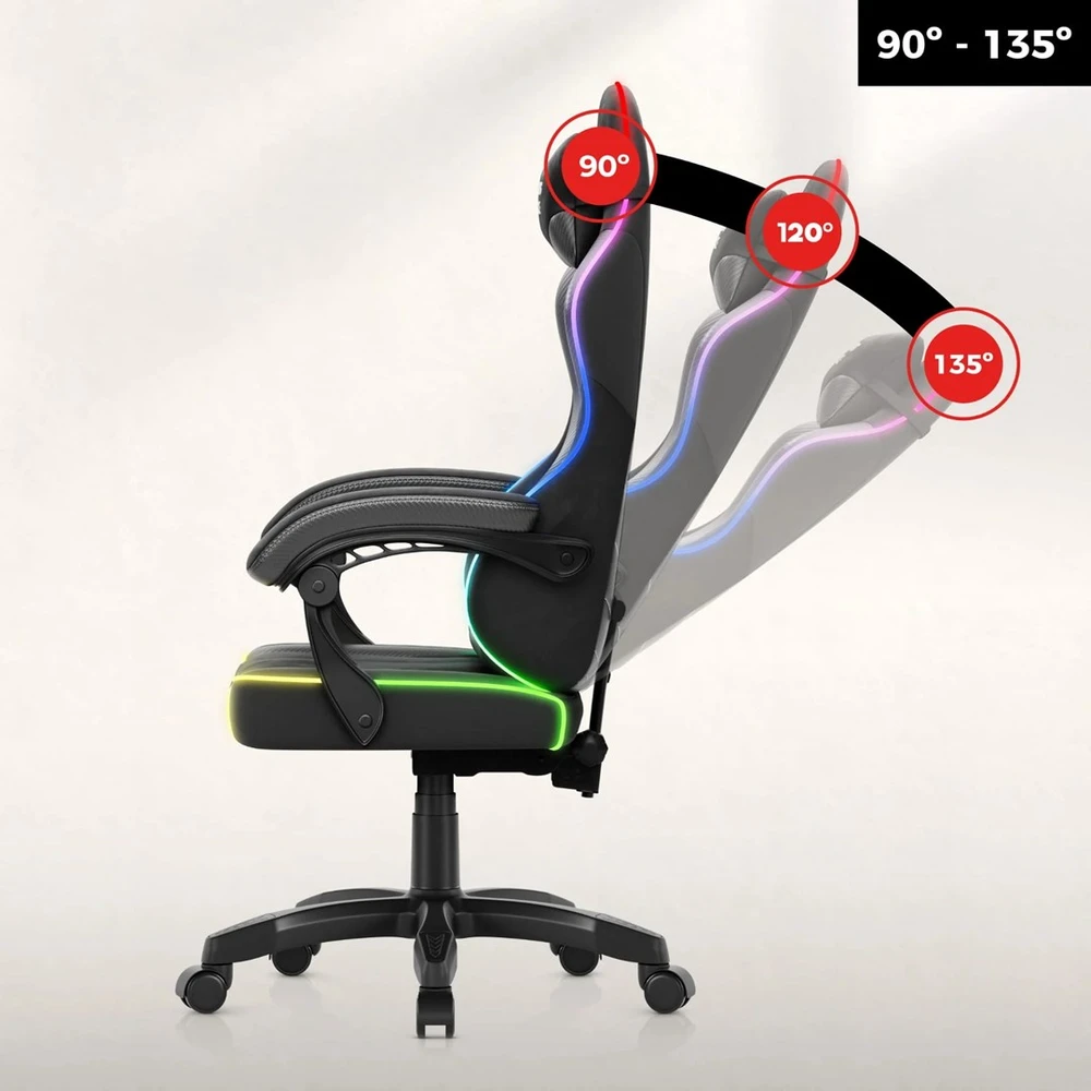 Huzaro Force 2.7 RGB Juodas Gaming Chair