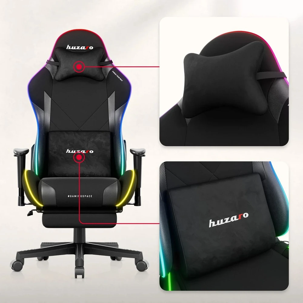 Huzaro Force 5.7 RGB žaidimų kėdė