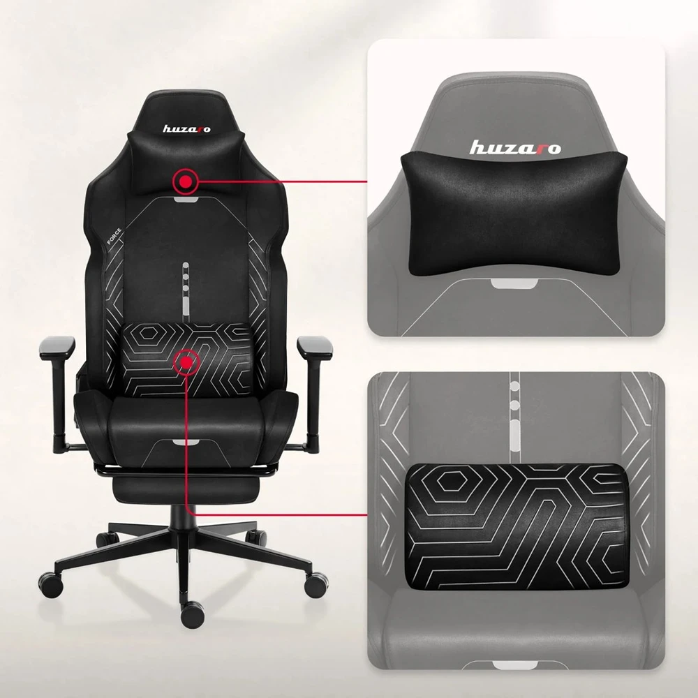Huzaro Force 8.1 Juodas Gaming Chair