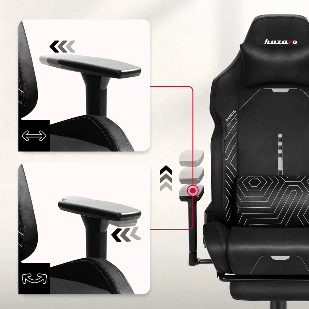 Huzaro Force 8.1 Juodas Gaming Chair