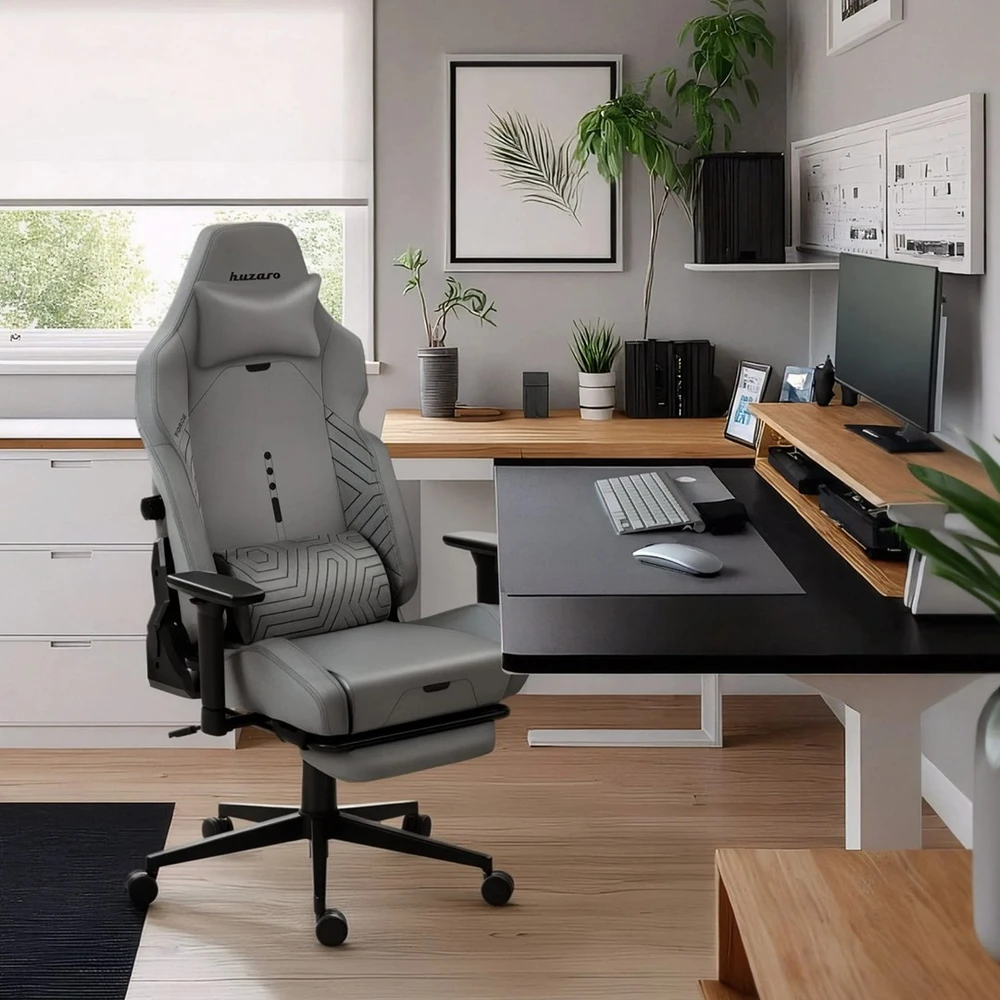 Huzaro Force 8.1 Pilkas Gaming Chair