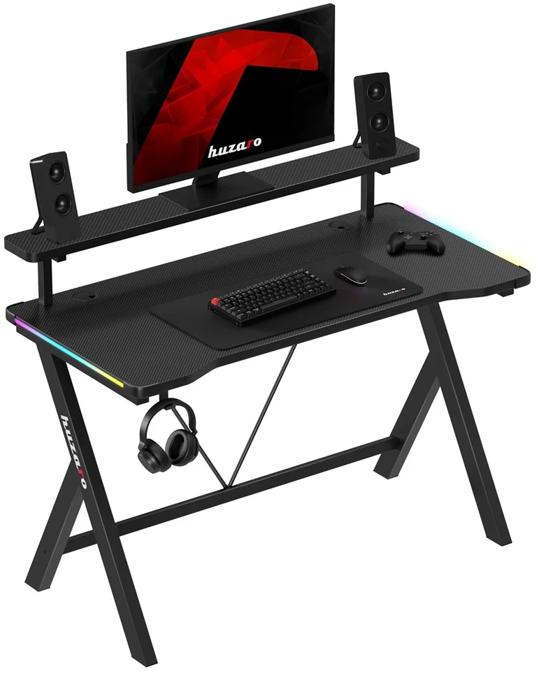 Huzaro Hero 1.9 RGB Juodas