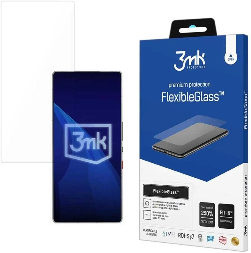 3Mk apsauga „Nubia Raudona Magic 10 Pro / Pro+“ – 3mk FlexibleGlass