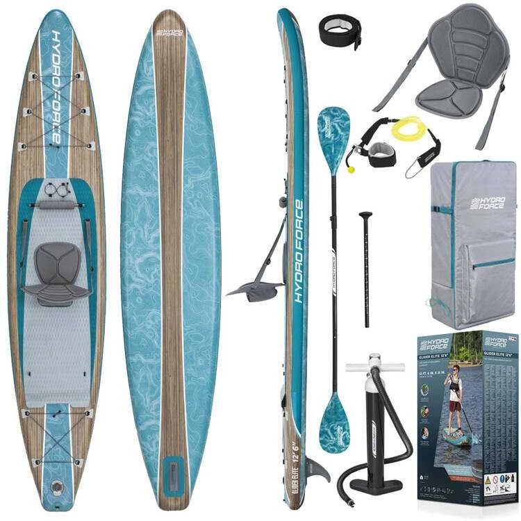 Bestway Hydro Force Glider Elite 6532G 381x79x15cm 2in1 pripučiamas rinkinys