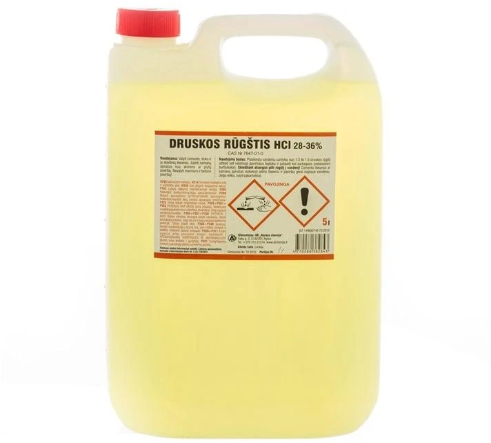 Nežinomas Druskos rūgštis, 5 l