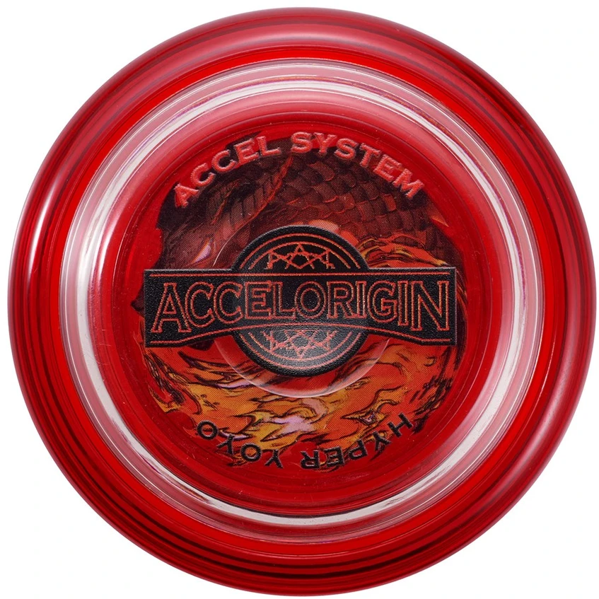 Bandai HYPER YOYO ACCEL - DRAGONIC Raudonas
