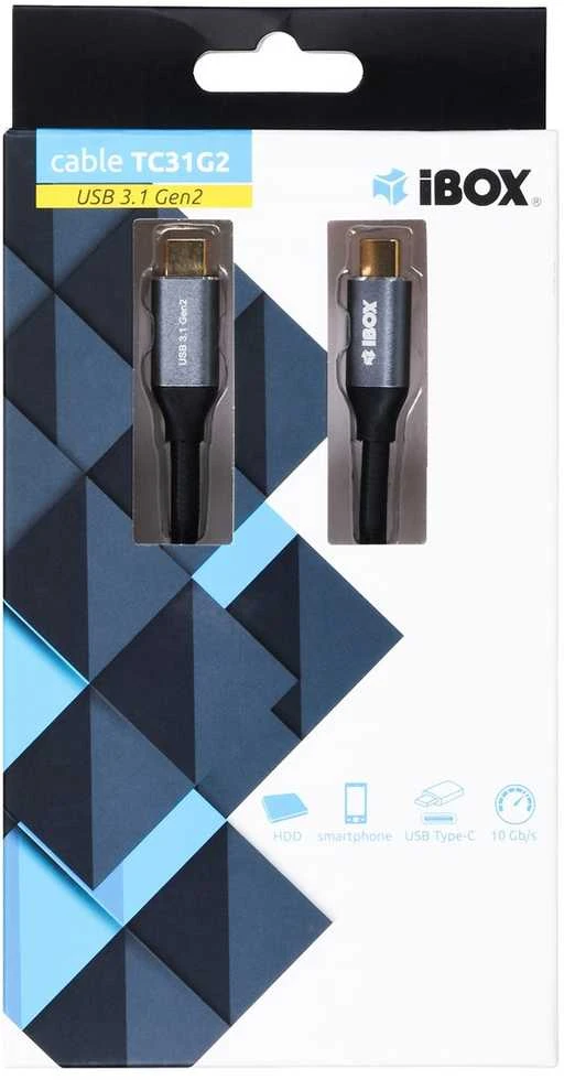 IBOX IKUMTC31G2 I-BOX USB 3.1 Gen.2 CABLE 10 Gb/s 1m