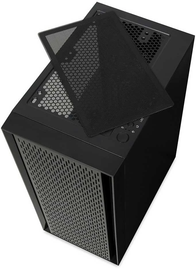 Kompiuterio Korpusas - iBox CETUS 903 Midi Tower Micro ATX/ATX, 29cm GPU, 16cm CPU Aušintuvas, Juodas