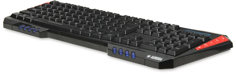 IBOX Inferno Klaviatūra su laidu su pašvietimu Macro USB