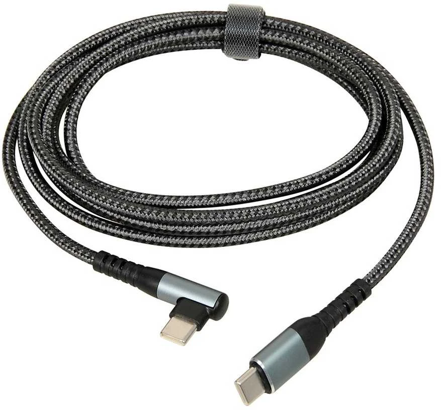 USB Kabelis - iBox IKUTC100 USB 2.0 2m Greitas Įkrovimas 5A Energijos Tiekimas Juodas